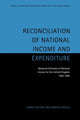 Book cover of: Reconciliation of National Income and Expenditure. By: James Sefton