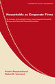 Book cover of: Households as Corporate Firms. By: Krislert Samphantharak