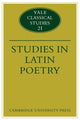 Book cover of: Studies in Latin Poetry. By: Christopher M. Dawson