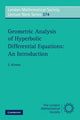 Book cover of: Geometric Analysis of Hyperbolic Differential Equations: An Introduction. By: S. Alinhac