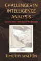 Book cover of: Challenges in Intelligence Analysis