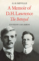 Book cover of: Memoir of D. H. Lawrence. By: Carl Baron