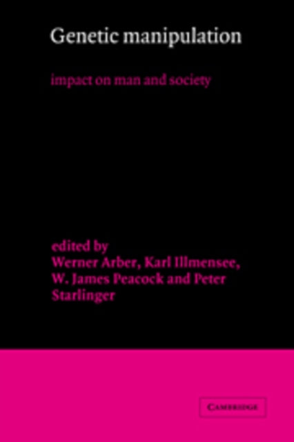 Book cover of: Genetic Manipulation. By: Werner Arber