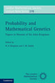 Book cover of: Probability and Mathematical Genetics. By: N. H. Bingham