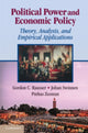 Book cover of: Political Power and Economic Policy. By: Gordon C. Rausser