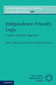 Book cover of: Independence-Friendly Logic. By: Allen L. Mann