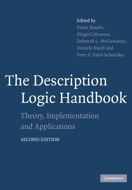 Book cover of: Description Logic Handbook. By: Franz Baader