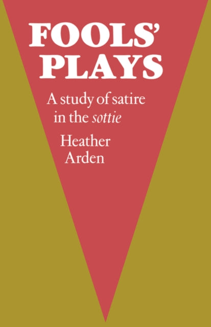Book cover of: Fools' Plays. By: Heather Arden