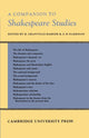 Book cover of: Companion to Shakespeare Studies. By: H. Granville-Barker