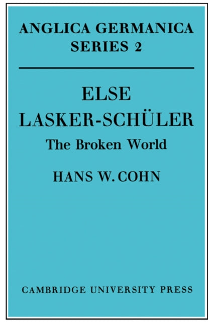 Book cover of: Else Lasker-Schuler