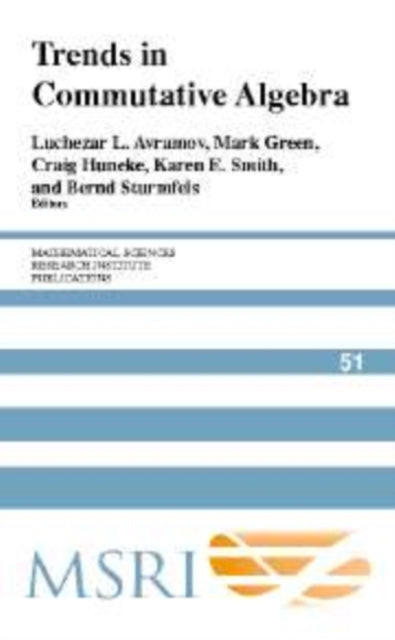 Book cover of: Trends in Commutative Algebra. By: Luchezar L. Avramov