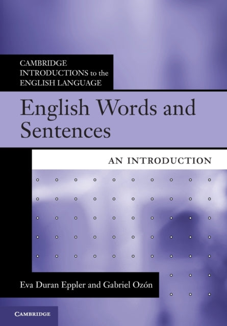 Book cover of: English Words and Sentences. By: Eva Eppler