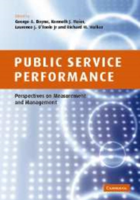 Book cover of: Public Service Performance