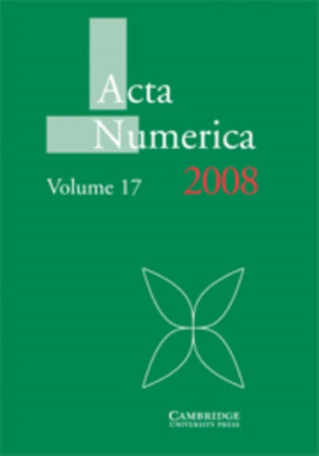 Book cover of: Acta Numerica 2008: Volume 17. By: A. Iserles