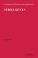 Book cover of: Permanents. By: Henryk Minc