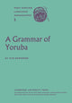 Book cover of: Grammar of Yoruba. By: Ayọ Bamgboṣe