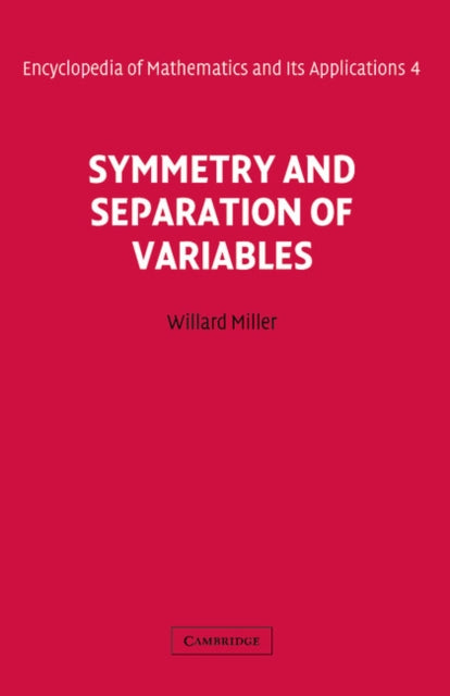 Book cover of: Symmetry and Separation of Variables
