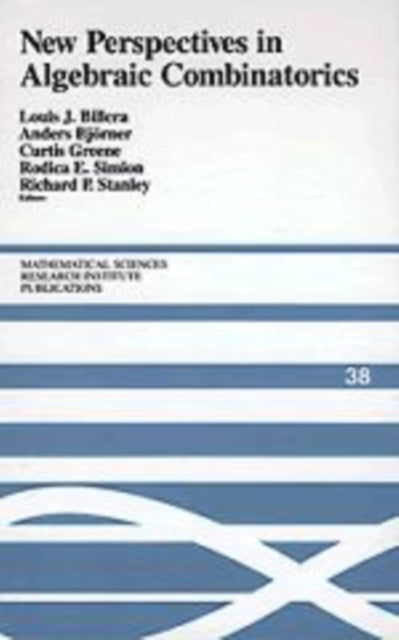 Book cover of: New Perspectives in Algebraic Combinatorics. By: Louis J. Billera