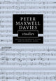 Book cover of: Peter Maxwell Davies Studies. By: Kenneth Gloag