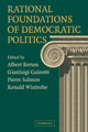 Book cover of: Rational Foundations of Democratic Politics. By: Albert Breton
