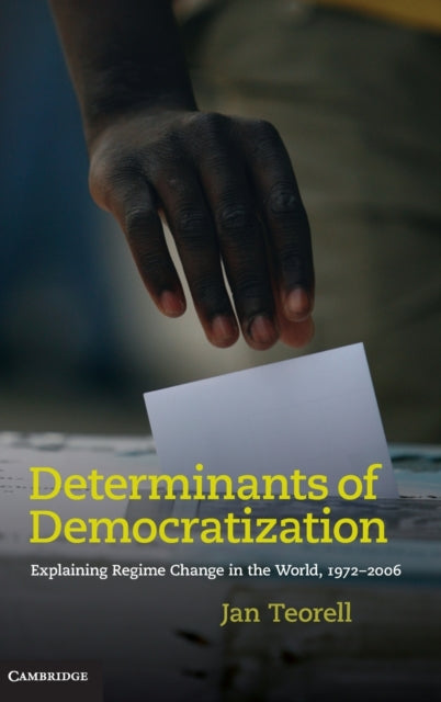 Book cover of: Determinants of Democratization. By: Jan Teorell