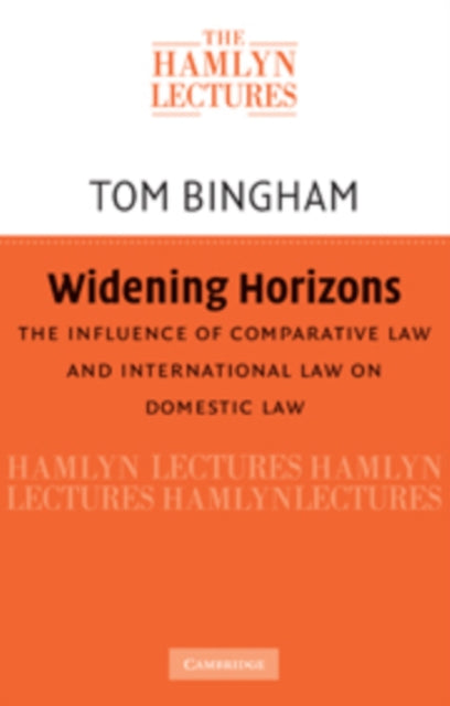 Book cover of: Widening Horizons. By: T. H. Bingham