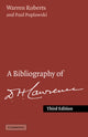 Book cover of: Bibliography of D. H. Lawrence. By: Warren Roberts