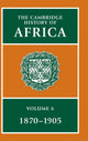 Book cover of: Cambridge History of Africa