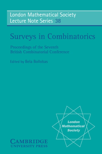 Book cover of: Surveys in Combinatorics. By: B. Bollobás