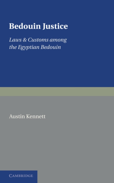 Book cover of: Bedouin Justice. By: Austin Kennett