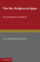 Book cover of: Sky-Religion in Egypt. By: G. A. Wainwright