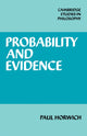 Book cover of: Probability and Evidence. By: Paul Horwich