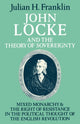 Book cover of: John Locke and the Theory of Sovereignty. By: Julian H. Franklin