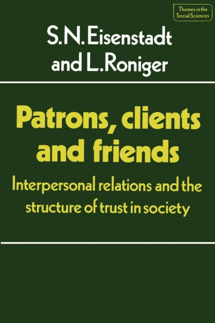 Book cover of: Patrons, Clients and Friends