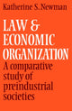 Book cover of: Law and Economic Organization