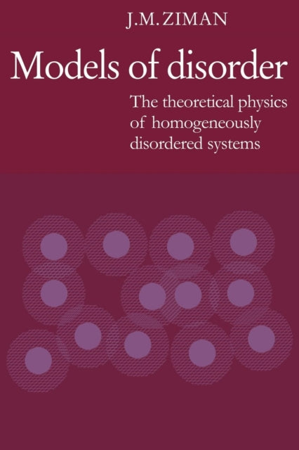 Book cover of: Models of Disorder