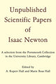 Book cover of: Unpublished Scientific Papers of Isaac Newton. By: Hall