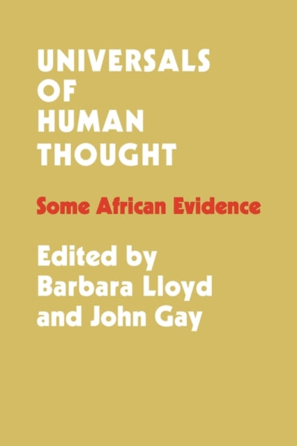 Book cover of: Universals of Human Thought