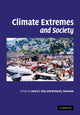 Book cover of: Climate Extremes and Society. By: Henry F. Diaz