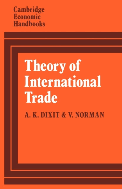 Book cover of: Theory of International Trade