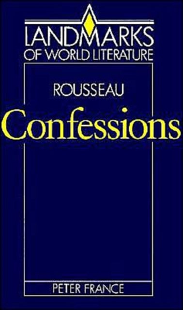 Book cover of: Rousseau: Confessions