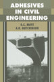 Book cover of: Adhesives in Civil Engineering
