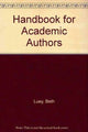 Book cover of: Handbook for Academic Authors