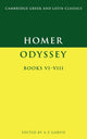 Book cover of: Homer: Odyssey Books VI-VIII. By: Όμηρος