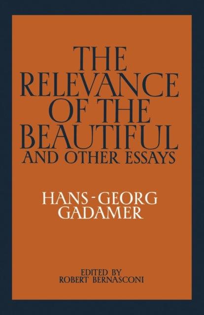 Book cover of: Relevance of the Beautiful and Other Essays