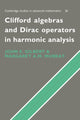 Book cover of: Clifford Algebras and Dirac Operators in Harmonic Analysis
