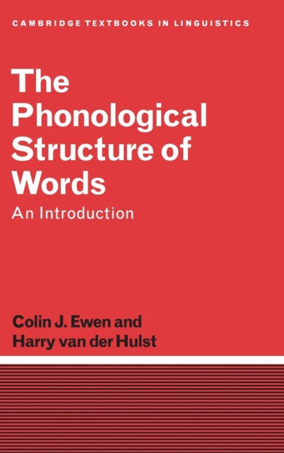 Book cover of: Phonological Structure of Words