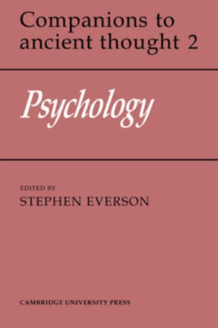 Book cover of: Psychology