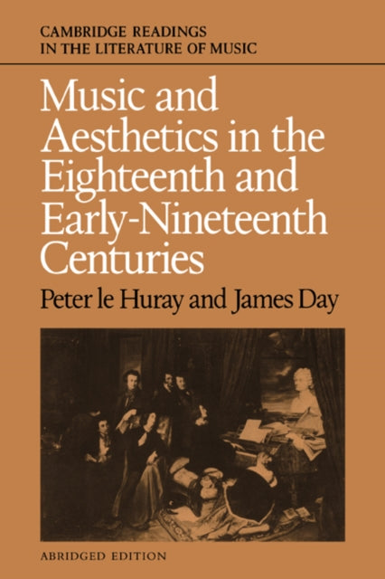 Book cover of: Music and Aesthetics in the Eighteenth and Early Nineteenth Centuries