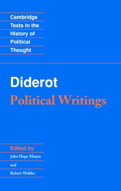 Book cover of: Diderot: Political Writings